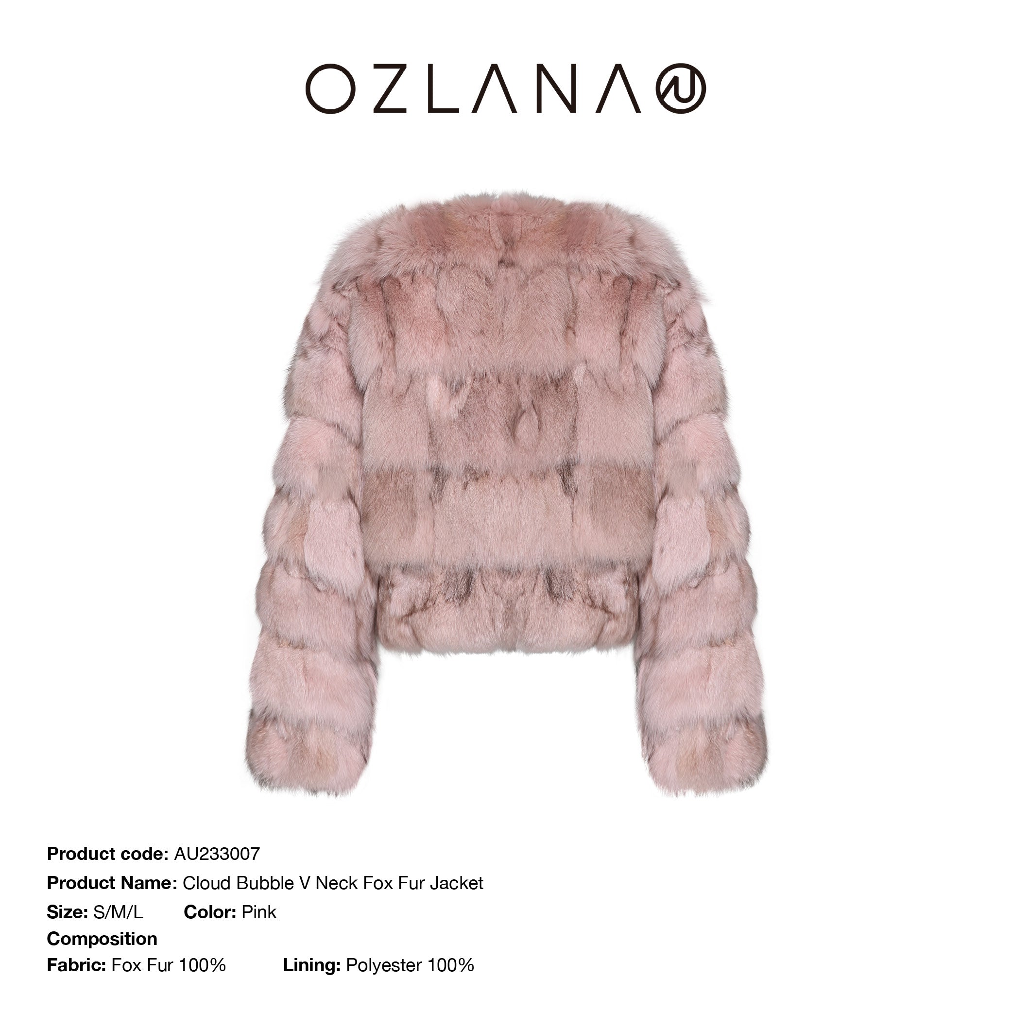 Pink bubble fur outlet coat